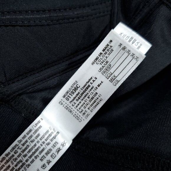 Leonisa Posture Corrector Back Support Contour Cup Bra Black Size 34C Lined - Picture 7 of 7